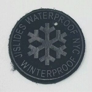 J/SLIDES NYC WATERPROOF -Missing Circle Part- Shoes Black SEE‎ PICS B44.0NI1497